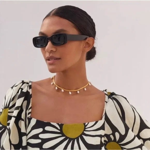 Anthropologie Black Matt & Nat Kiin 2 Sunglasses NWT - Picture 1 of 9